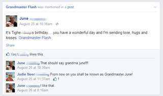 Illustration for article titled Grandmas on Facebook Are Tagging Themselves Grandmaster Flash